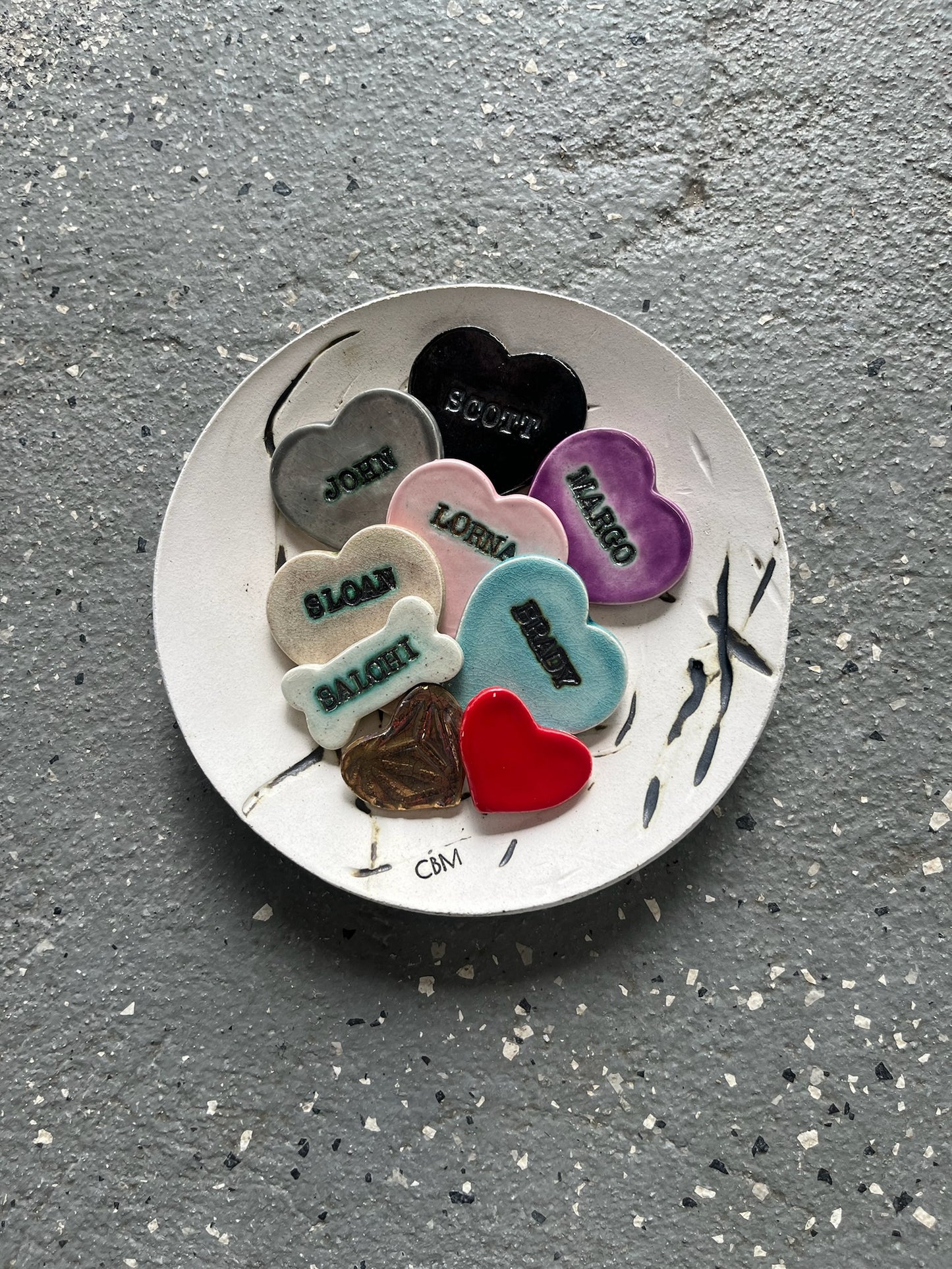 6" Family Nest w/ Colors
