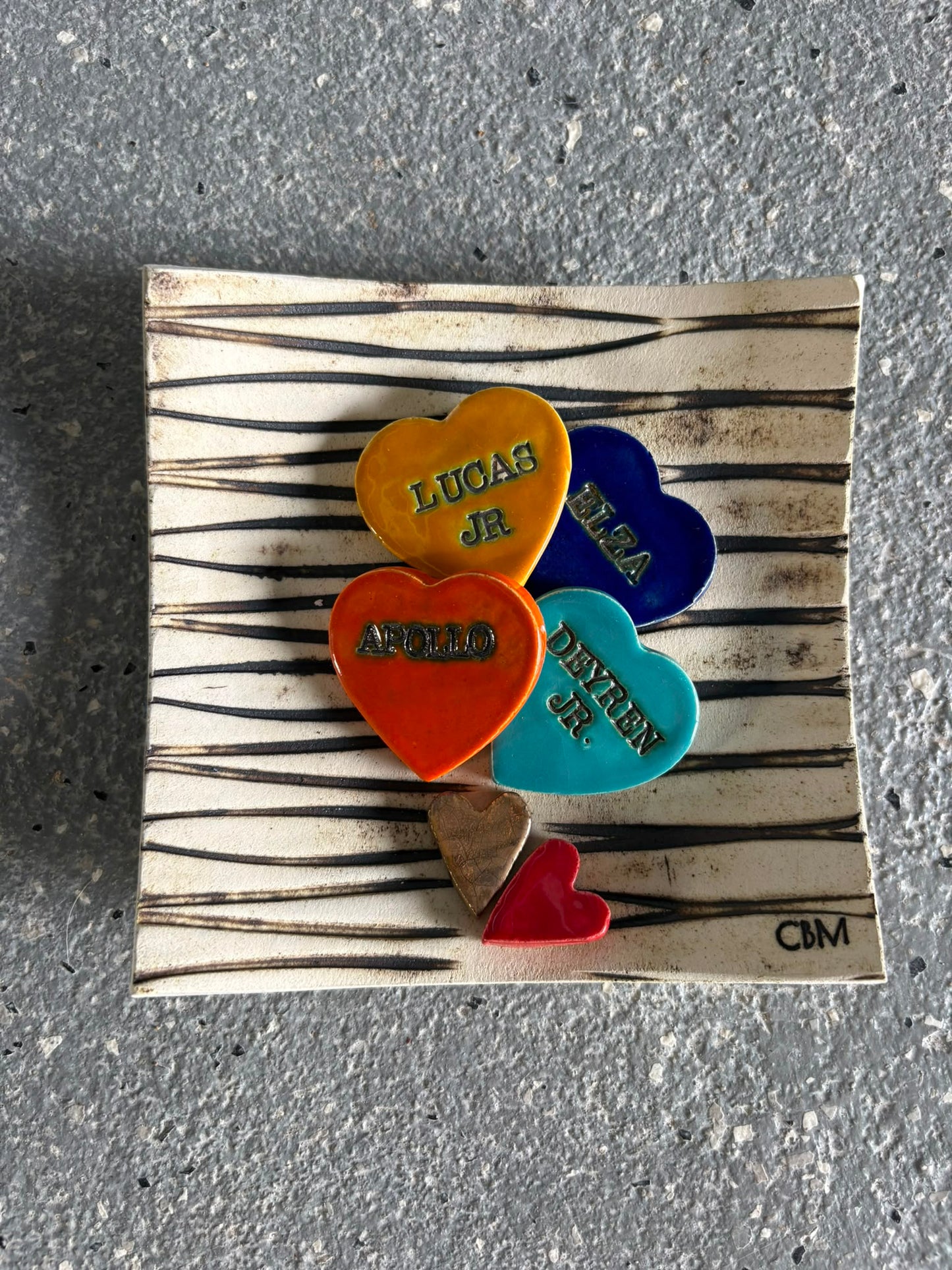 4" Family Nest w/ colors