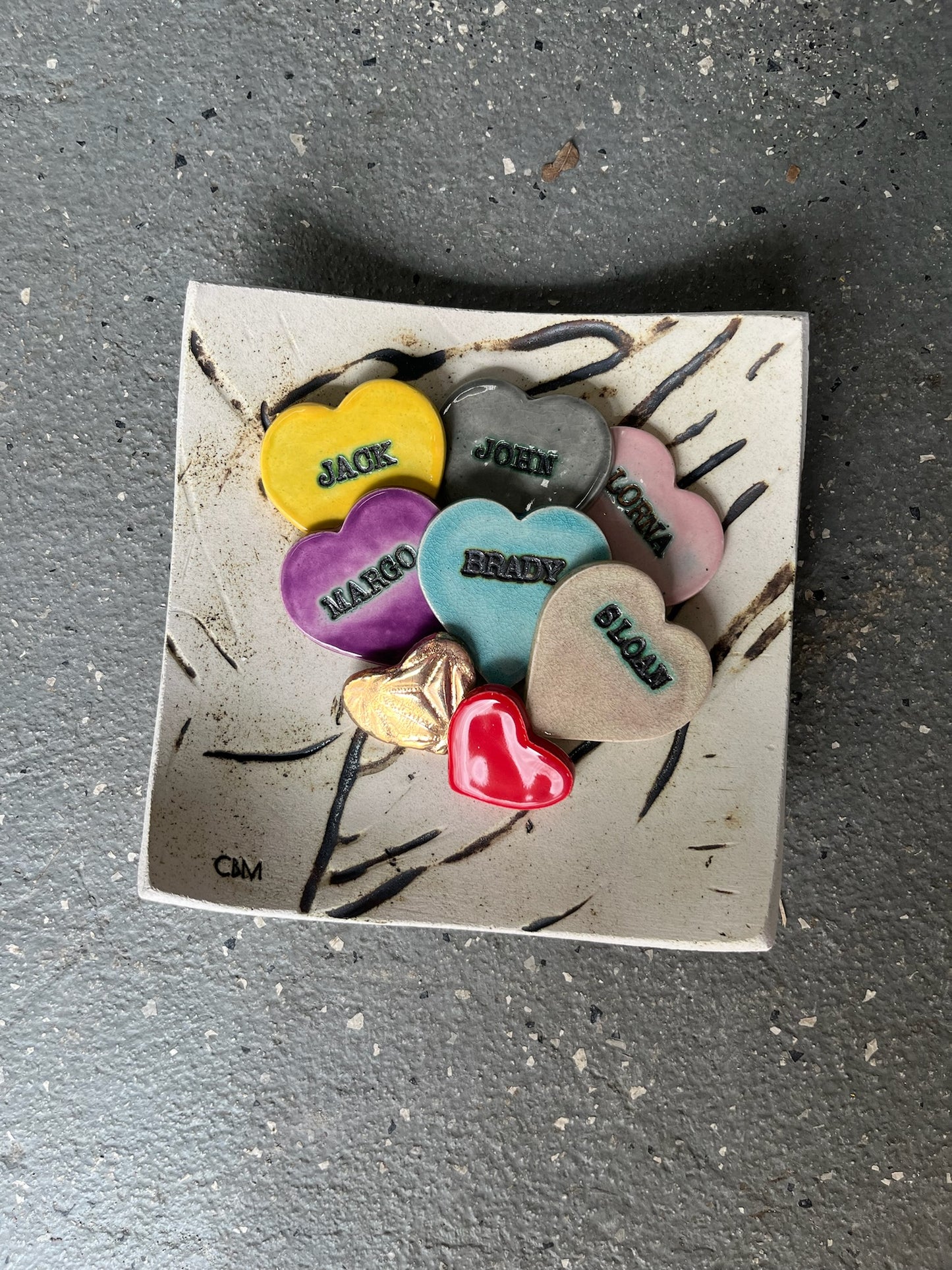 6" Family Nest w/ Colors