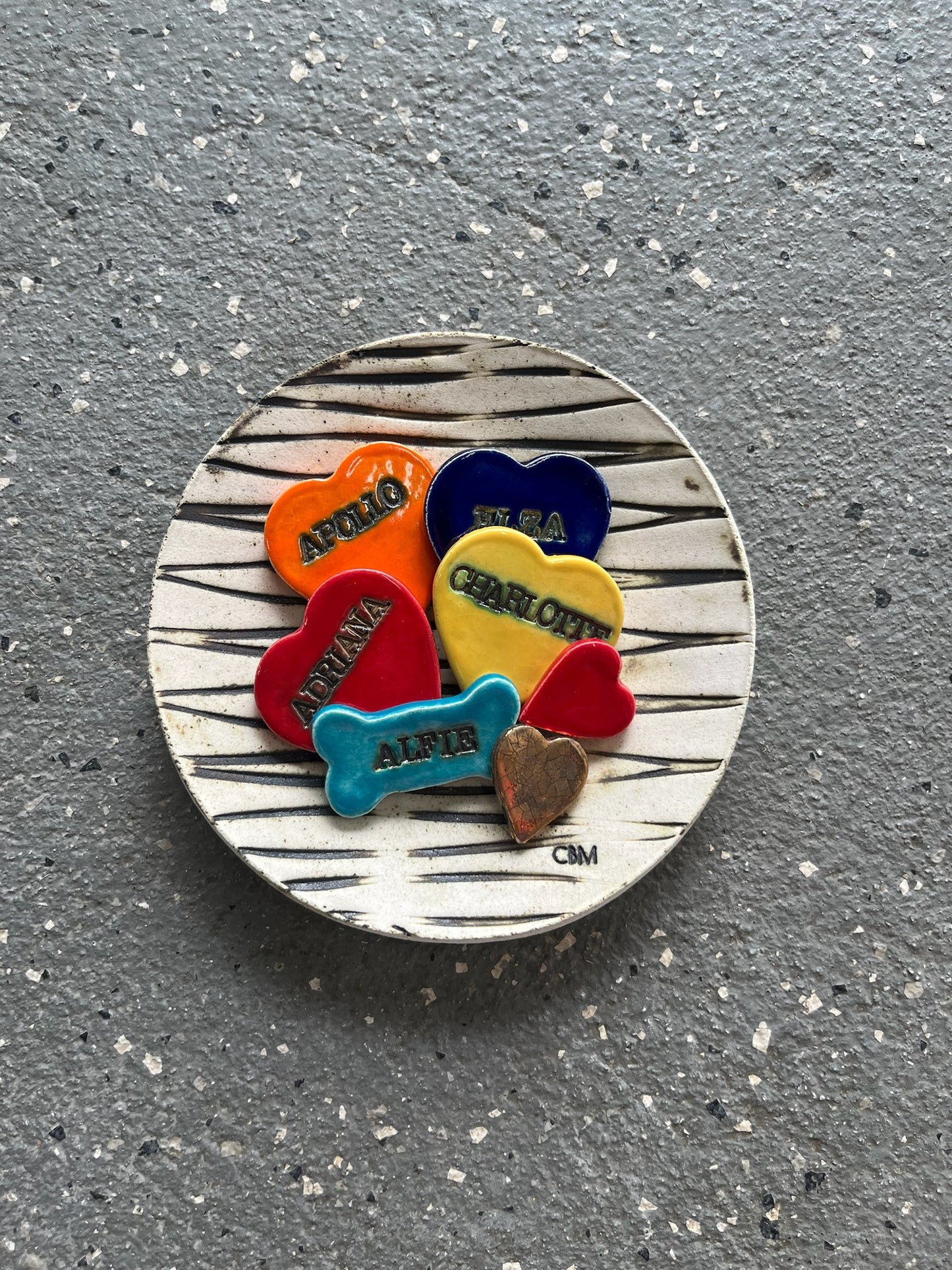 4" Family Nest w/ colors