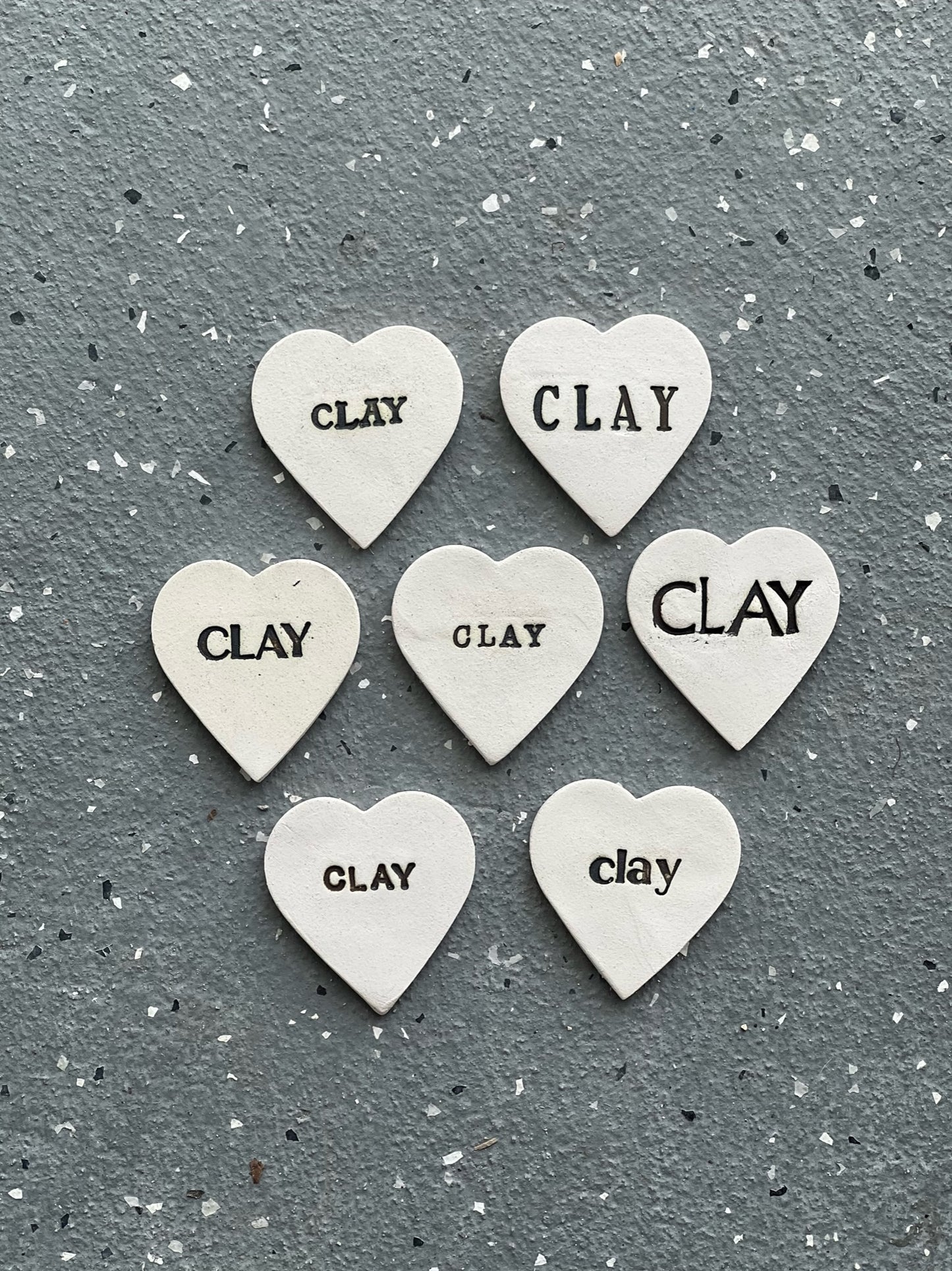 B&W Name Charms
