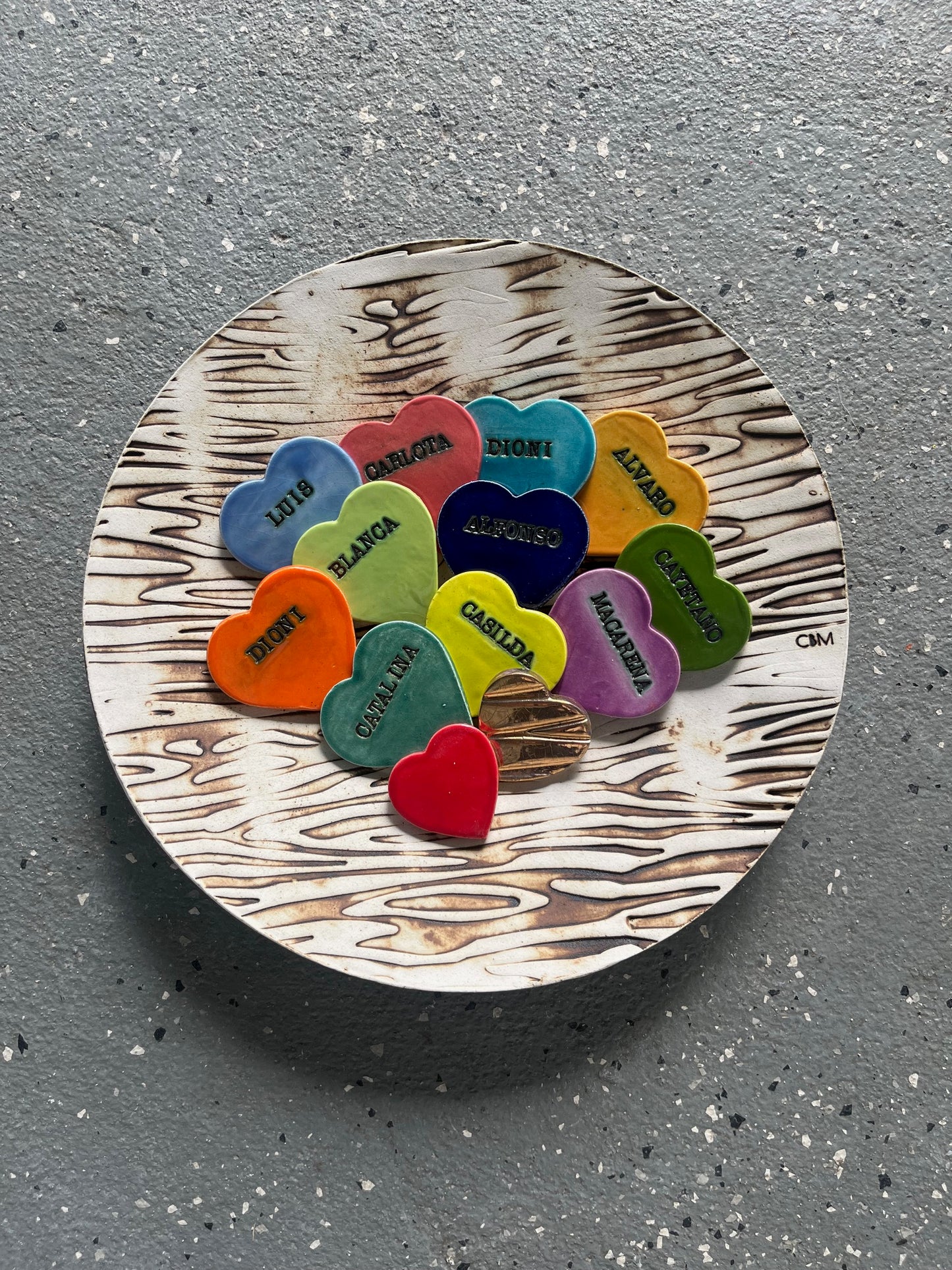 10" Family Nest w/ Colors