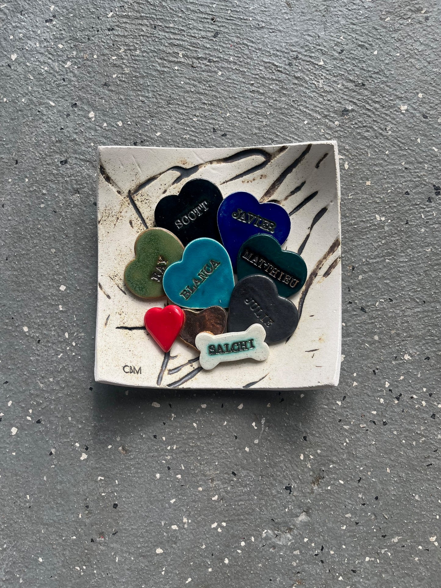 6" Family Nest w/ Colors
