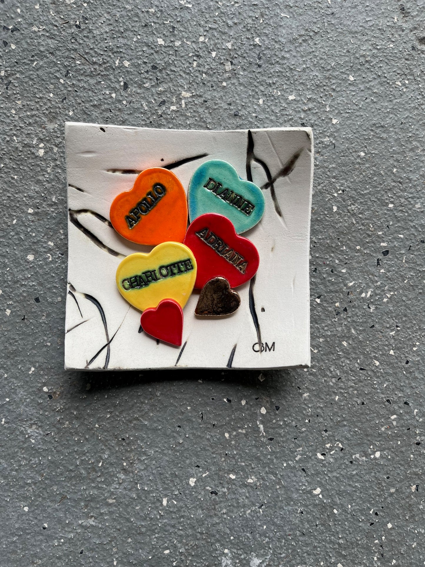 4" Family Nest w/ colors