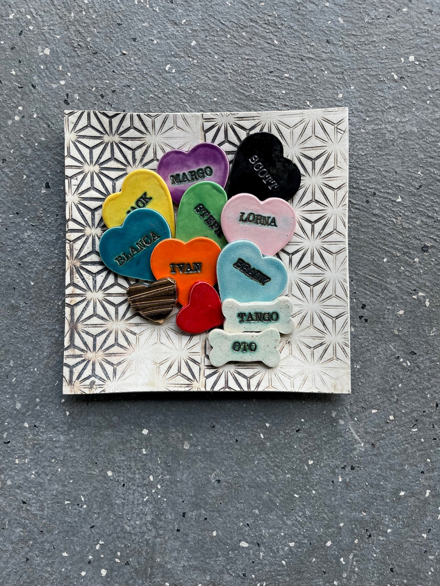 6" Family Nest w/ Colors
