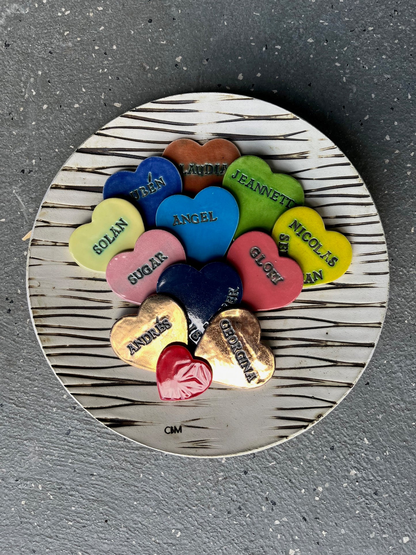 12" Family Nest w/ Colors