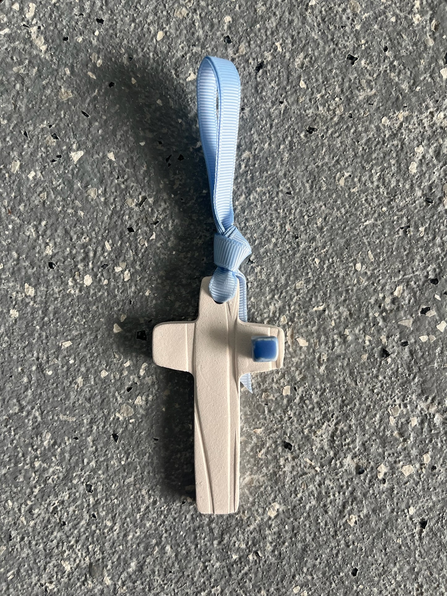 Small White Emblem Crosses