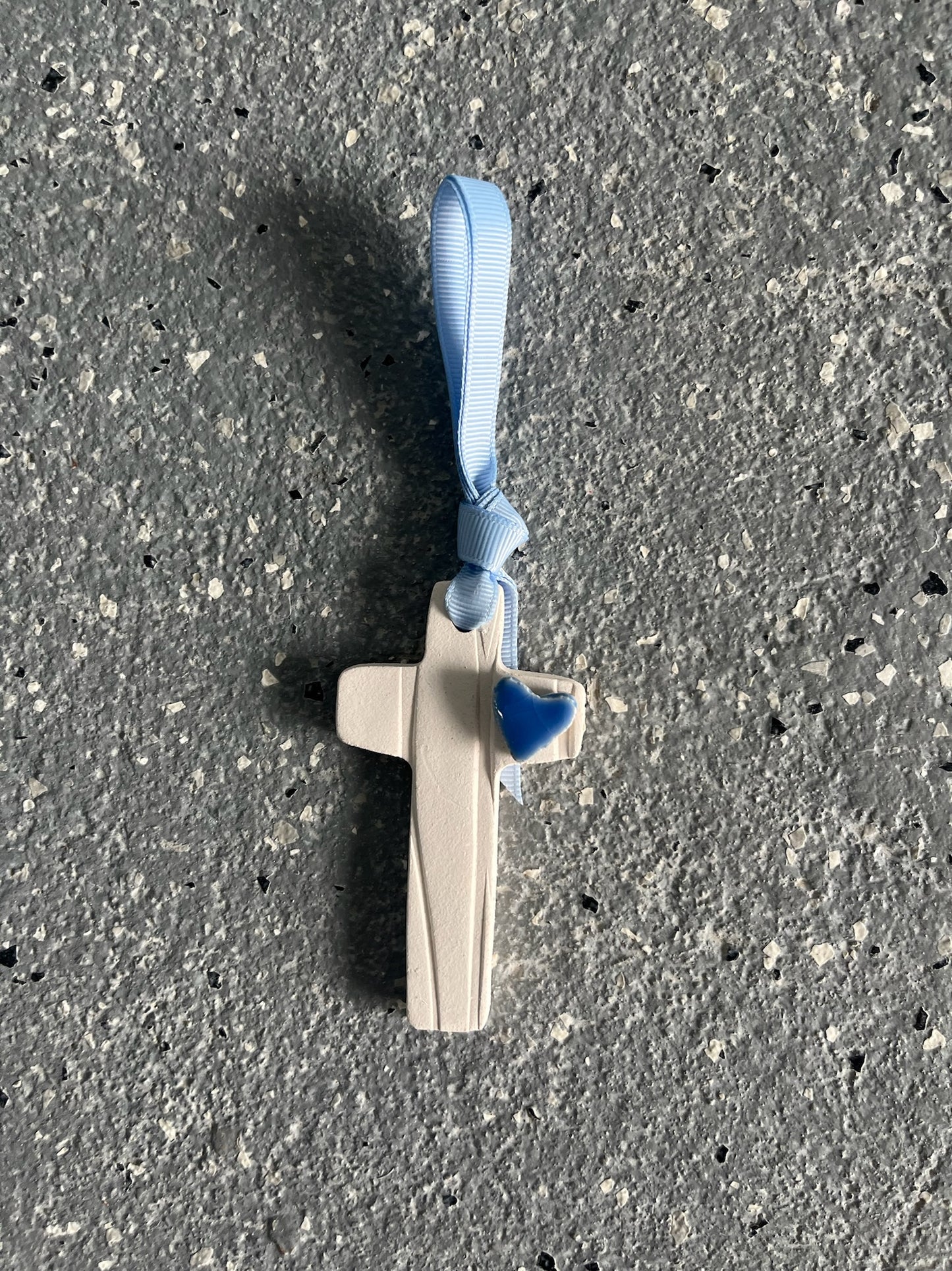 Small White Emblem Crosses
