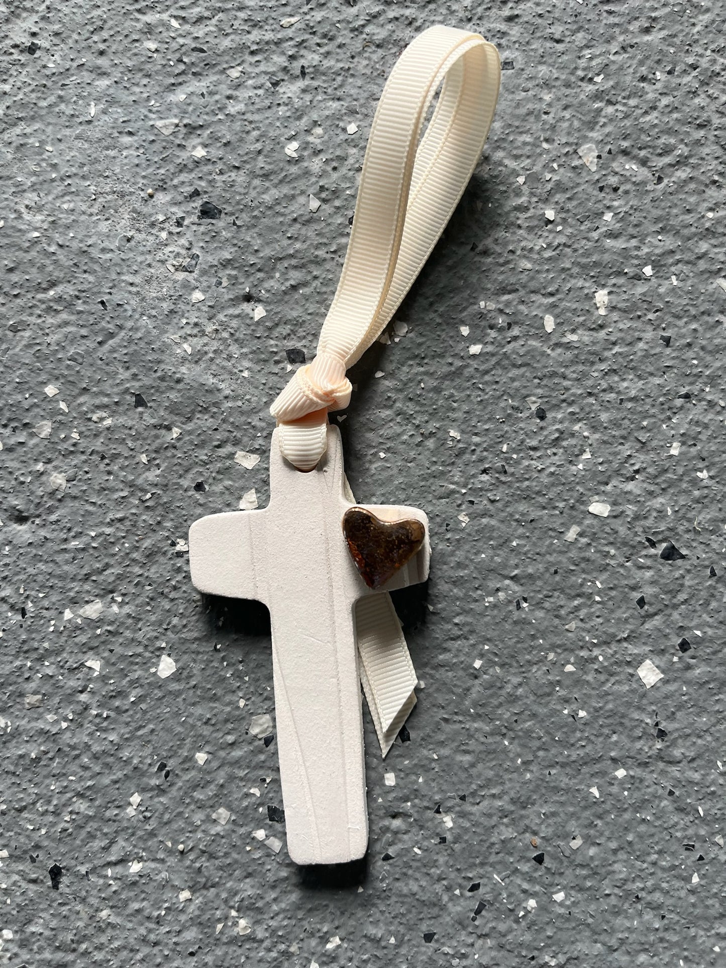 Small White Emblem Crosses