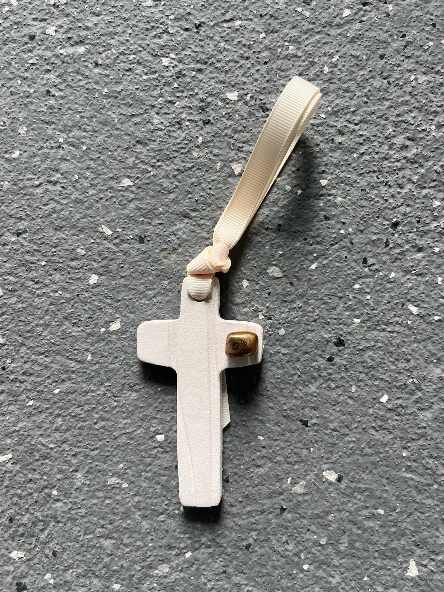 Small White Emblem Crosses