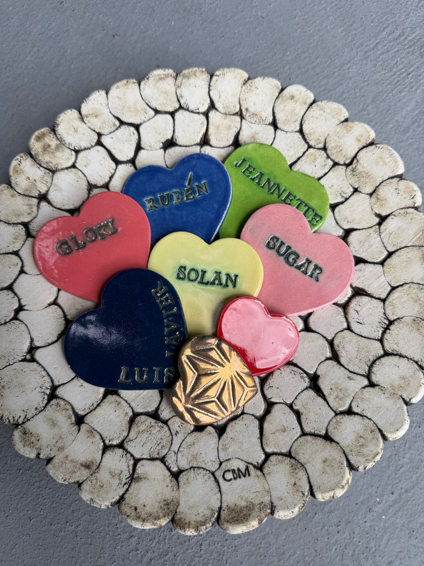 10" Family Nest w/ Colors