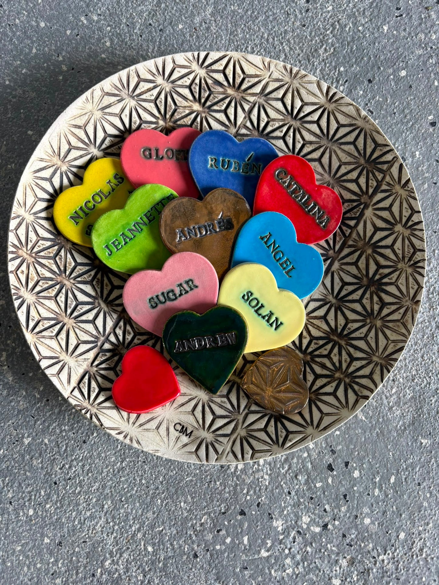 10" Family Nest w/ Colors