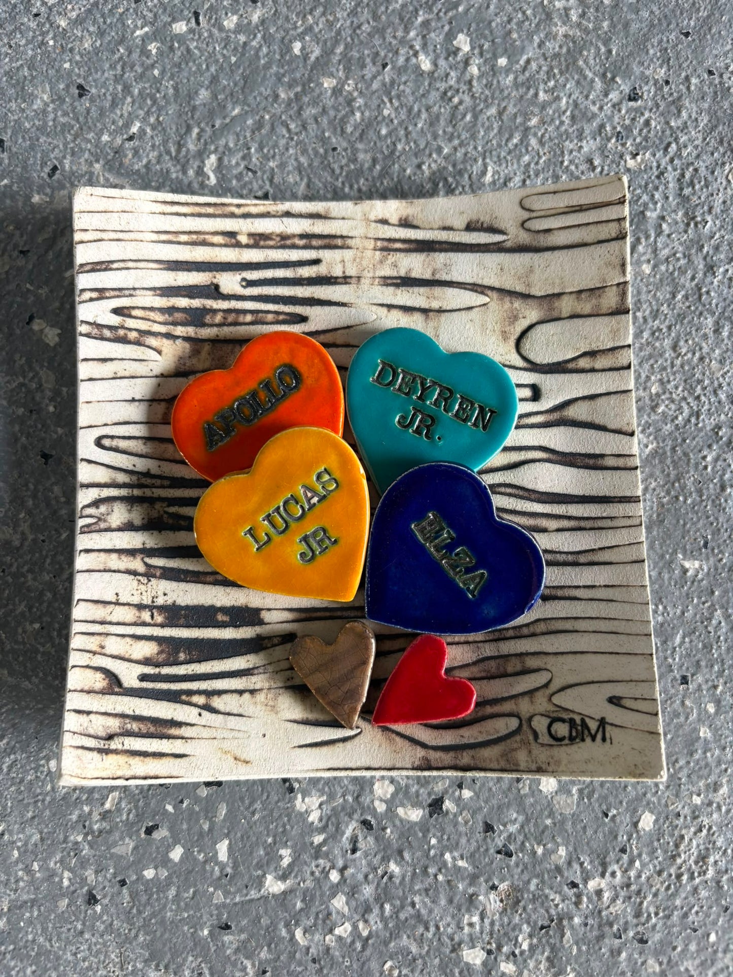 4" Family Nest w/ colors
