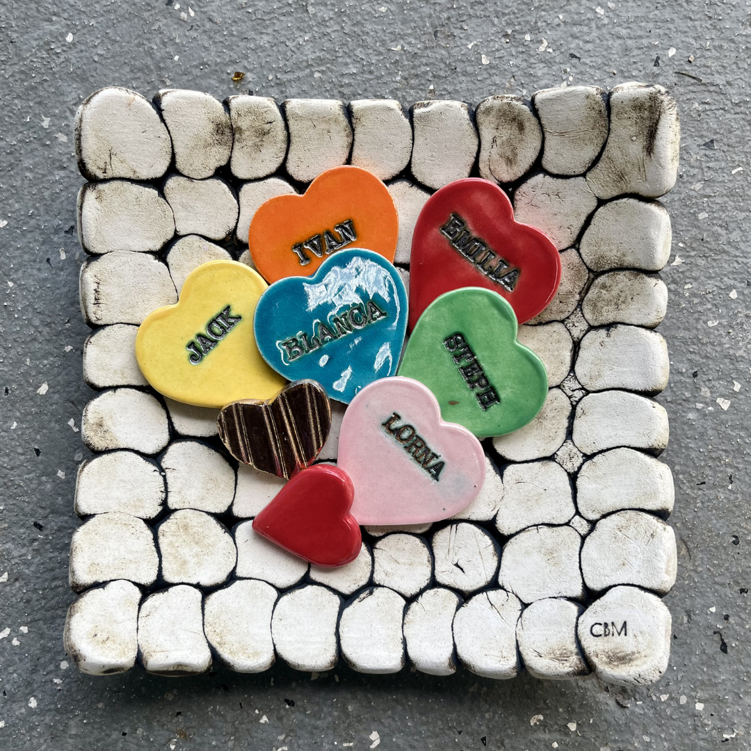 6" Family Nest w/ Colors