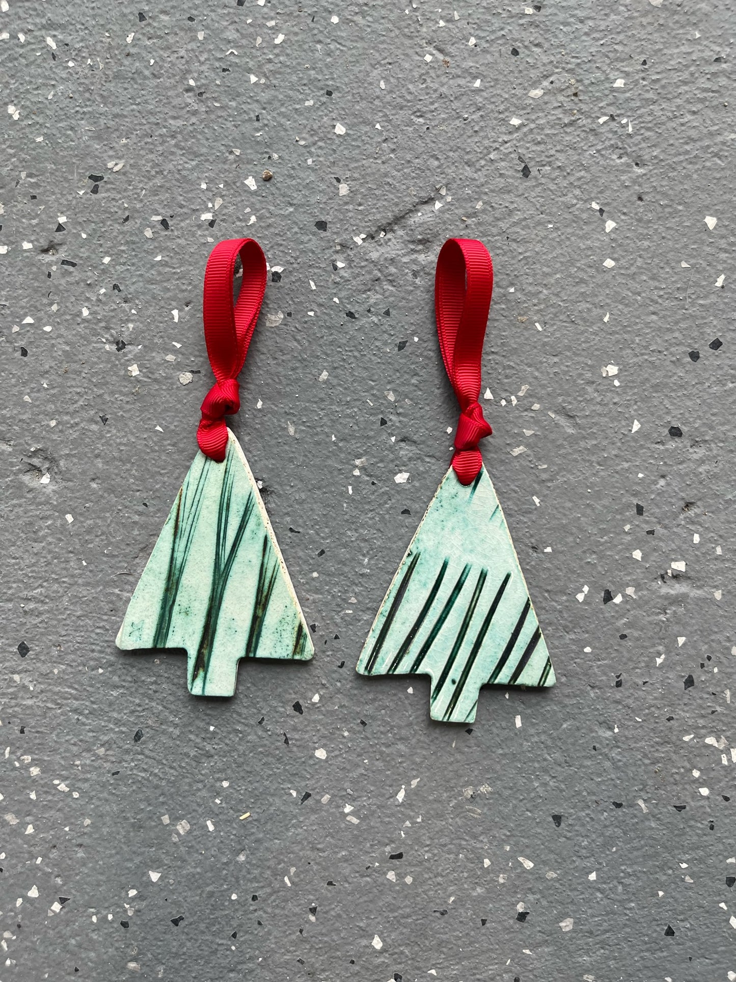 Copper Christmas Tree Ornament