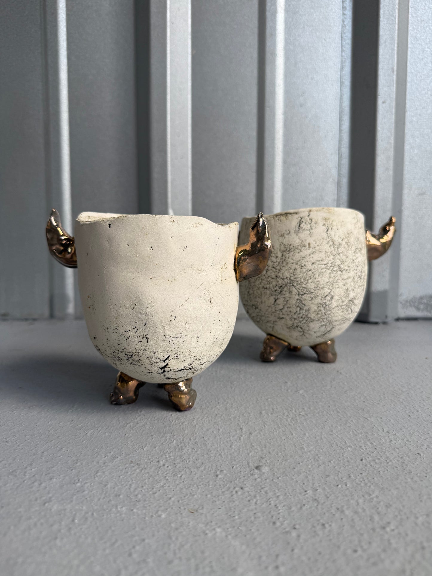 Devilish pinch pot