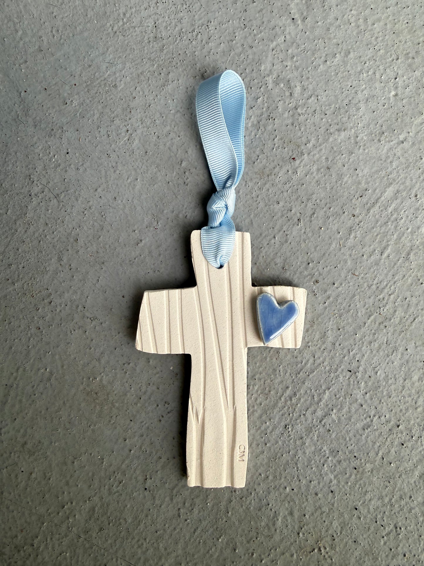 Large White Emblem Crosses