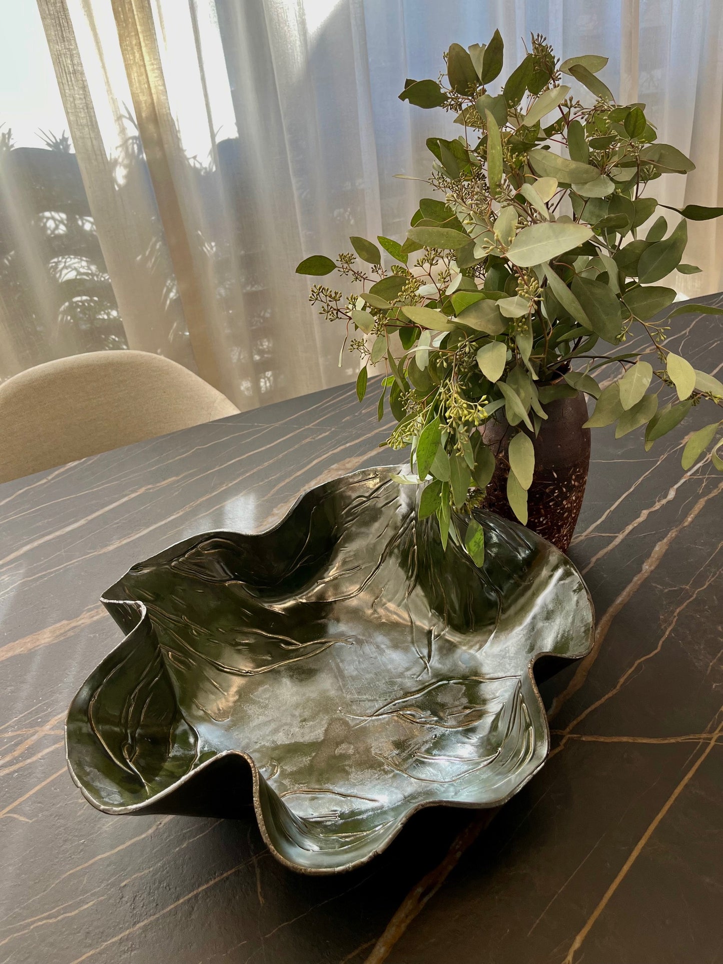 Round Conch Vases
