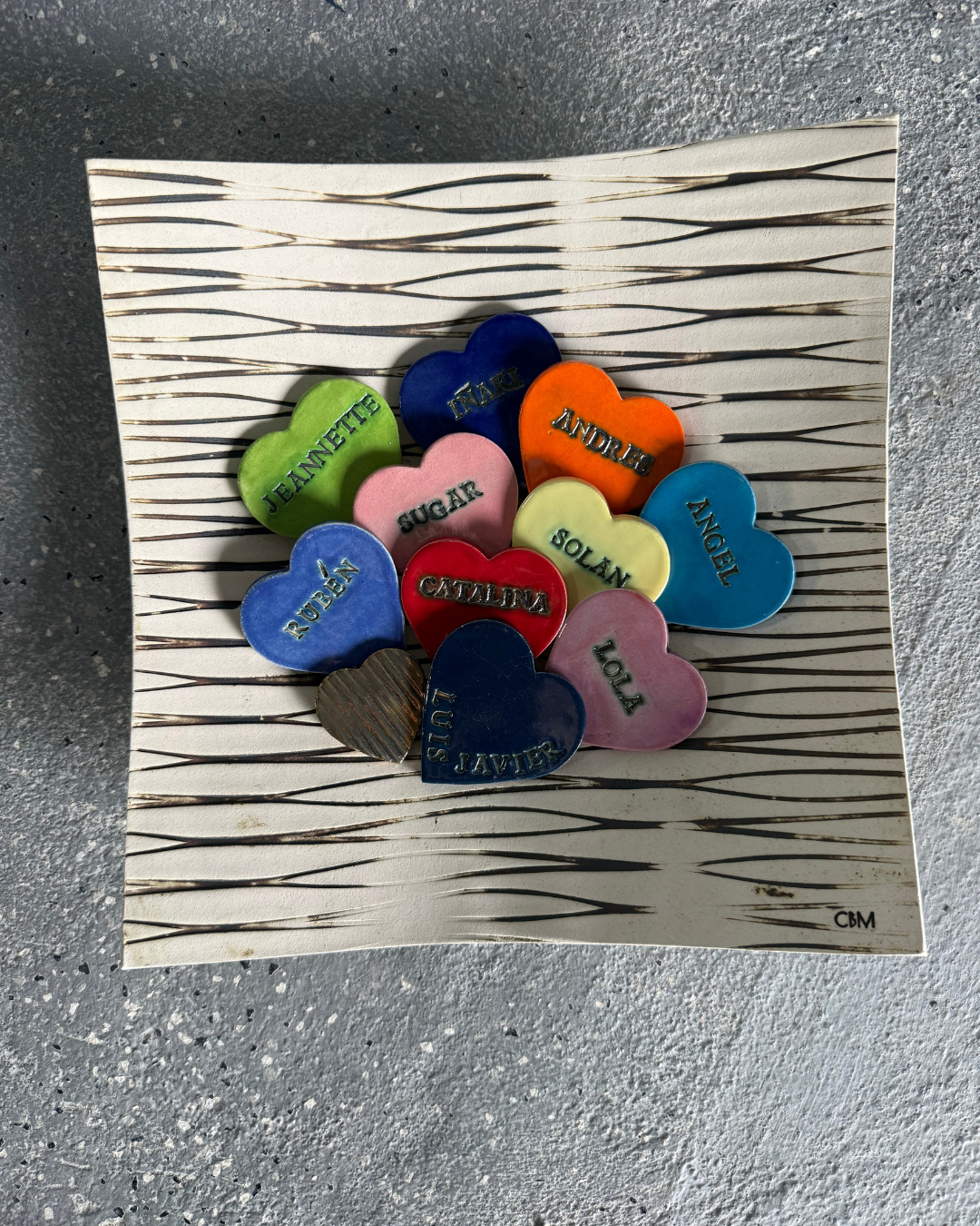 10" Family Nest w/ Colors